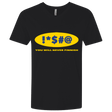 T-Shirts Black / X-Small Swearing Never Finnish Men's Premium V-Neck