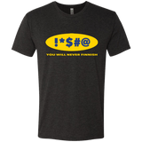 T-Shirts Vintage Black / Small Swearing Never Finnish Men's Triblend T-Shirt