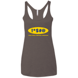 T-Shirts Macchiato / X-Small Swearing Never Finnish Women's Triblend Racerback Tank