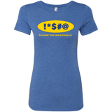 T-Shirts Vintage Royal / Small Swearing Screw The Meatballs Women's Triblend T-Shirt