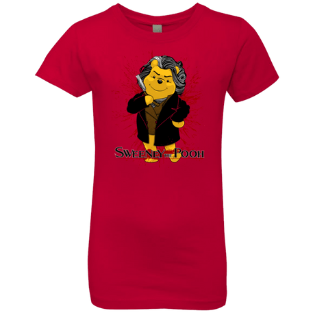 T-Shirts Red / YXS Sweeney the Pooh Girls Premium T-Shirt