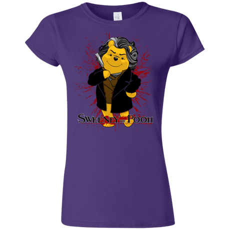 T-Shirts Purple / S Sweeney the Pooh Junior Slimmer-Fit T-Shirt