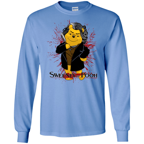 T-Shirts Carolina Blue / S Sweeney the Pooh Men's Long Sleeve T-Shirt