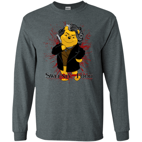 T-Shirts Dark Heather / S Sweeney the Pooh Men's Long Sleeve T-Shirt