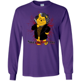 T-Shirts Purple / S Sweeney the Pooh Men's Long Sleeve T-Shirt