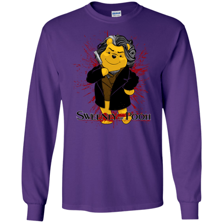 T-Shirts Purple / S Sweeney the Pooh Men's Long Sleeve T-Shirt