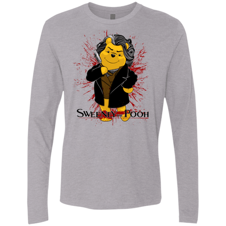T-Shirts Heather Grey / S Sweeney the Pooh Men's Premium Long Sleeve