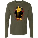 T-Shirts Military Green / S Sweeney the Pooh Men's Premium Long Sleeve