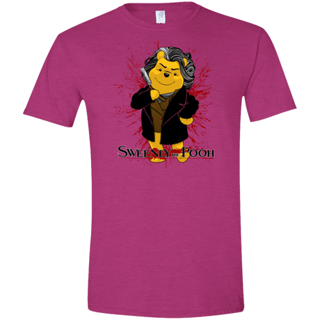 T-Shirts Antique Heliconia / S Sweeney the Pooh Men's Semi-Fitted Softstyle