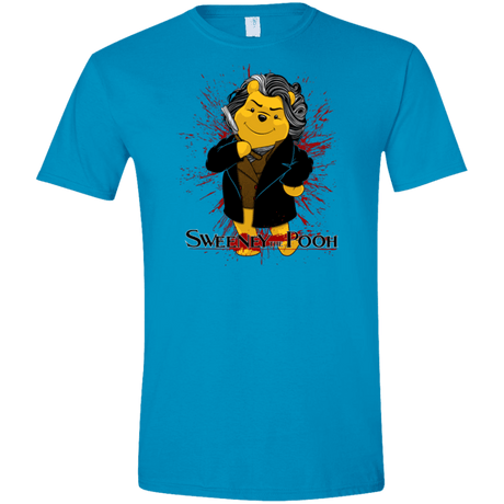 T-Shirts Sapphire / S Sweeney the Pooh Men's Semi-Fitted Softstyle
