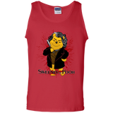 T-Shirts Red / S Sweeney the Pooh Men's Tank Top