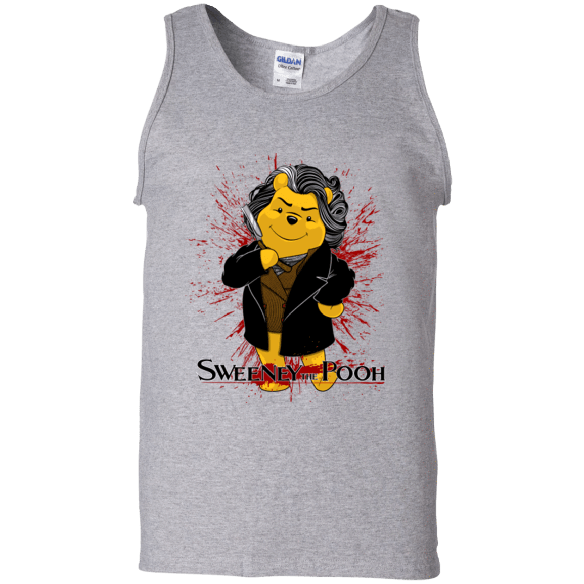 T-Shirts Sport Grey / S Sweeney the Pooh Men's Tank Top