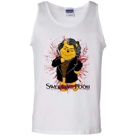 T-Shirts White / S Sweeney the Pooh Men's Tank Top