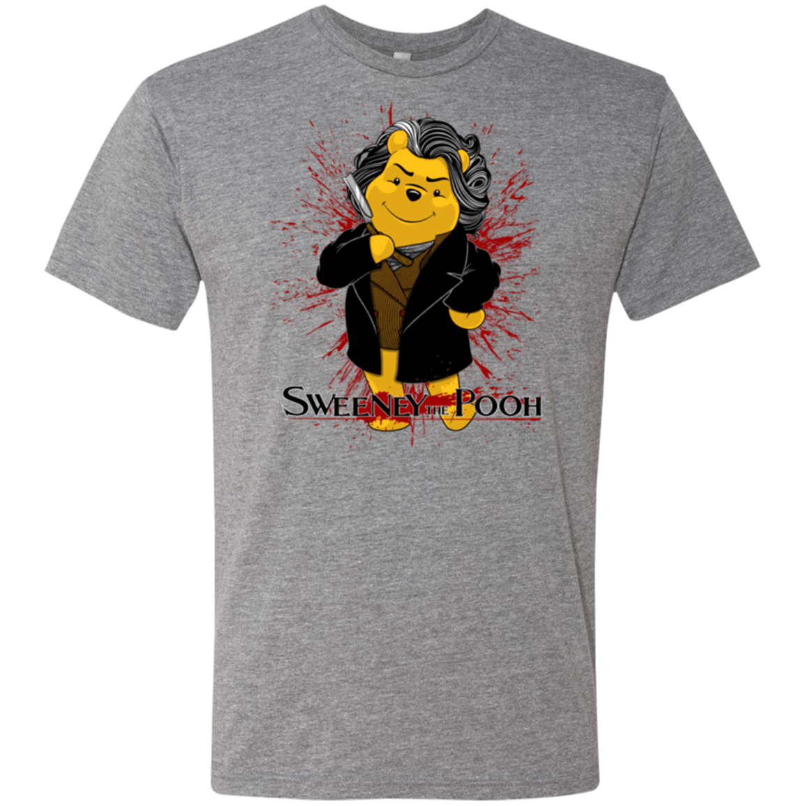 T-Shirts Premium Heather / S Sweeney the Pooh Men's Triblend T-Shirt