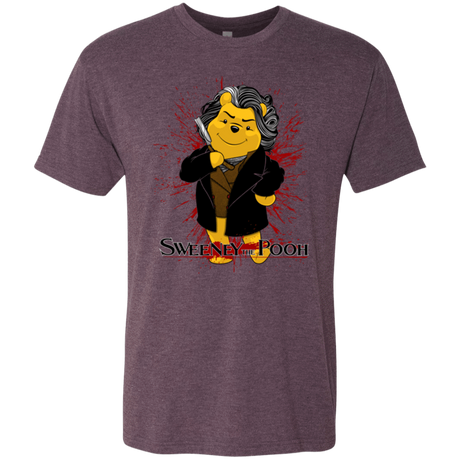 T-Shirts Vintage Purple / S Sweeney the Pooh Men's Triblend T-Shirt