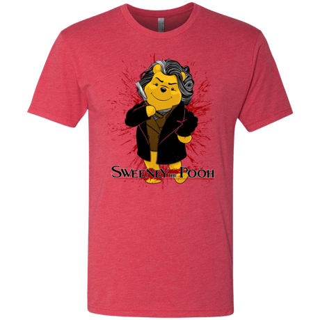 T-Shirts Vintage Red / S Sweeney the Pooh Men's Triblend T-Shirt