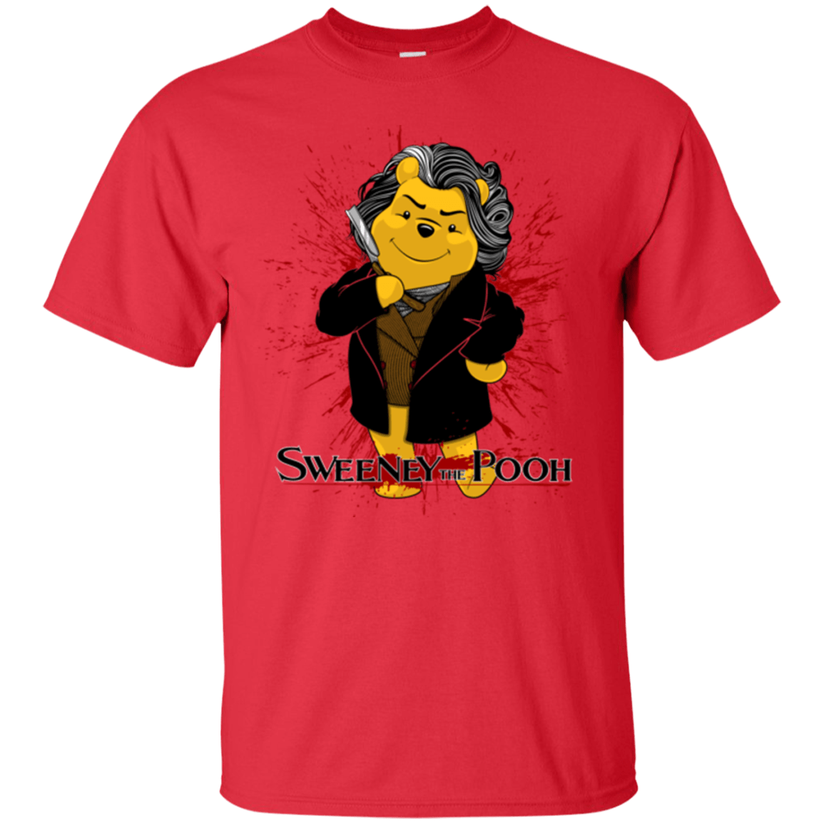 T-Shirts Red / S Sweeney the Pooh T-Shirt