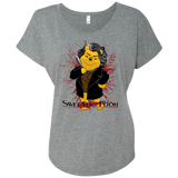 T-Shirts Premium Heather / X-Small Sweeney the Pooh Triblend Dolman Sleeve