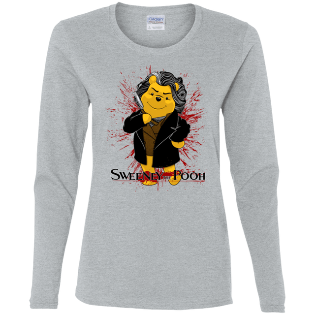 T-Shirts Sport Grey / S Sweeney the Pooh Women's Long Sleeve T-Shirt