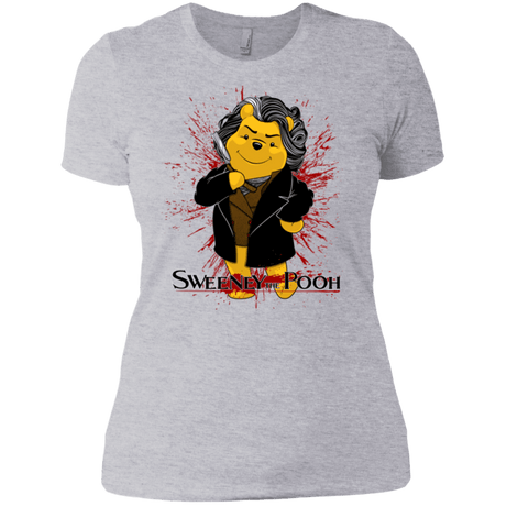 T-Shirts Heather Grey / X-Small Sweeney the Pooh Women's Premium T-Shirt