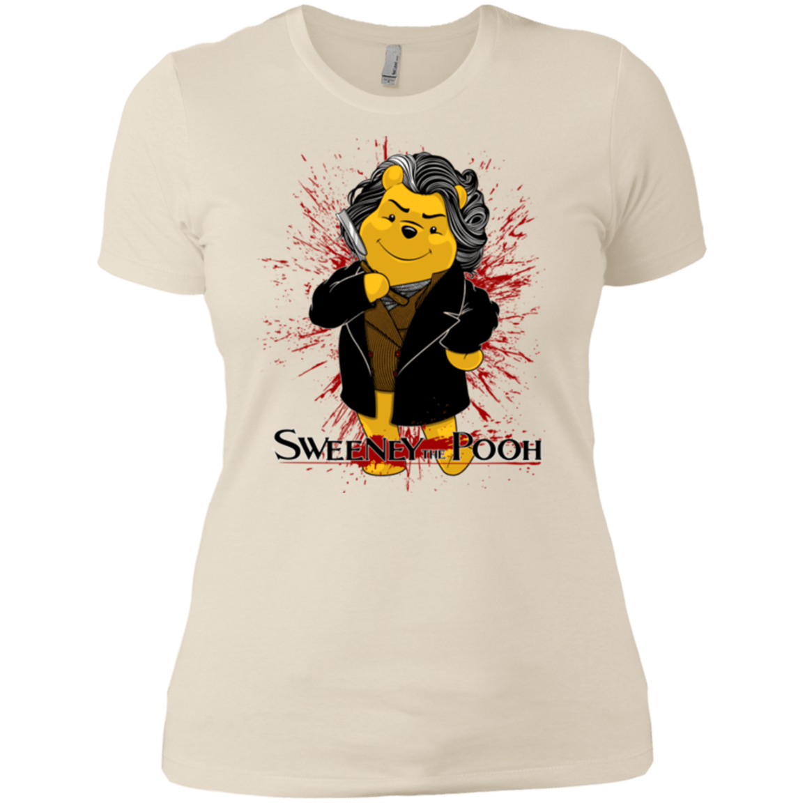 T-Shirts Ivory/ / X-Small Sweeney the Pooh Women's Premium T-Shirt