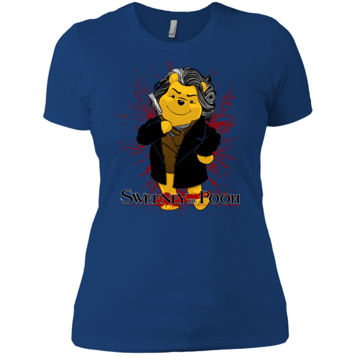 T-Shirts Royal / X-Small Sweeney the Pooh Women's Premium T-Shirt