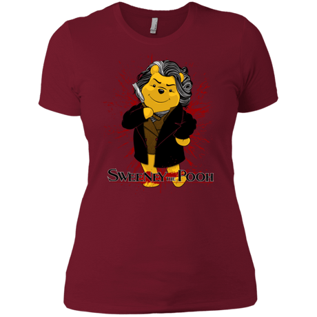 T-Shirts Scarlet / X-Small Sweeney the Pooh Women's Premium T-Shirt