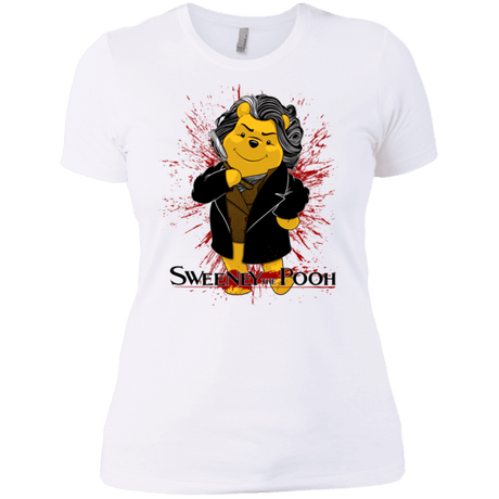 T-Shirts White / X-Small Sweeney the Pooh Women's Premium T-Shirt