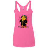 T-Shirts Vintage Pink / X-Small Sweeney the Pooh Women's Triblend Racerback Tank
