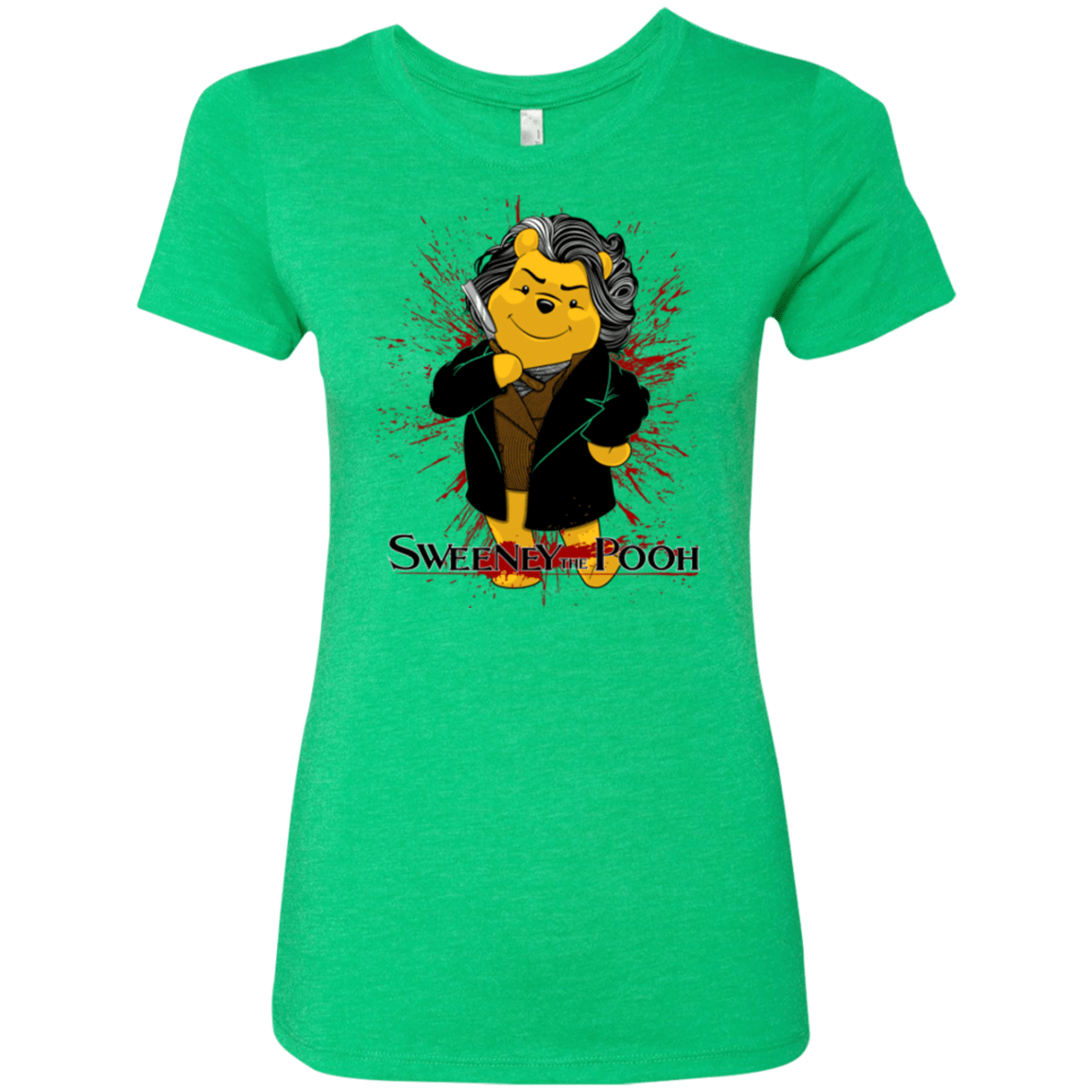 T-Shirts Envy / S Sweeney the Pooh Women's Triblend T-Shirt