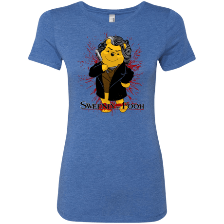 T-Shirts Vintage Royal / S Sweeney the Pooh Women's Triblend T-Shirt