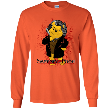 T-Shirts Orange / YS Sweeney the Pooh Youth Long Sleeve T-Shirt