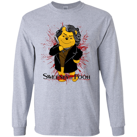 T-Shirts Sport Grey / YS Sweeney the Pooh Youth Long Sleeve T-Shirt