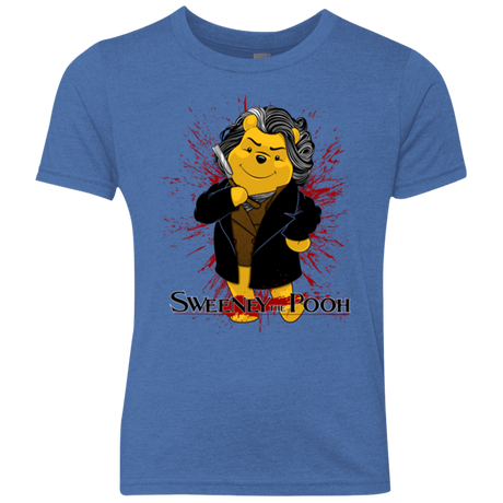 T-Shirts Vintage Royal / YXS Sweeney the Pooh Youth Triblend T-Shirt