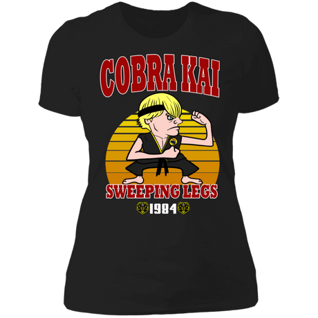 T-Shirts Black / X-Small Sweeping Legs 1984 Women's Premium T-Shirt