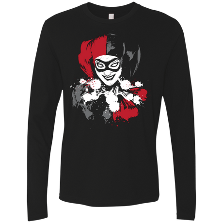 T-Shirts Black / Small Sweet Crazy Girl Men's Premium Long Sleeve