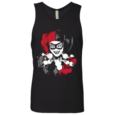 T-Shirts Black / Small Sweet Crazy Girl Men's Premium Tank Top