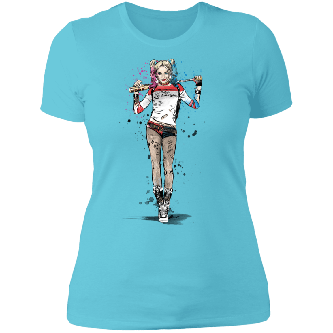 T-Shirts Cancun / S Sweet Crazy Girl sumi-e Women's Premium T-Shirt