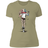 T-Shirts Light Olive / S Sweet Crazy Girl sumi-e Women's Premium T-Shirt