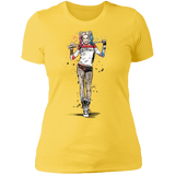 T-Shirts Vibrant Yellow / S Sweet Crazy Girl sumi-e Women's Premium T-Shirt