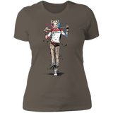 T-Shirts Warm Grey / S Sweet Crazy Girl sumi-e Women's Premium T-Shirt