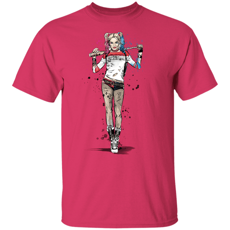T-Shirts Heliconia / YXS Sweet Crazy Girl sumi-e Youth T-Shirt