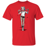 T-Shirts Red / YXS Sweet Crazy Girl sumi-e Youth T-Shirt