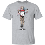 T-Shirts Sport Grey / YXS Sweet Crazy Girl sumi-e Youth T-Shirt