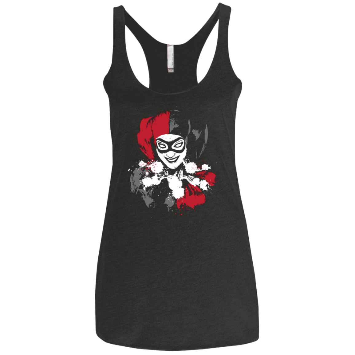 T-Shirts Vintage Black / X-Small Sweet Crazy Girl Women's Triblend Racerback Tank