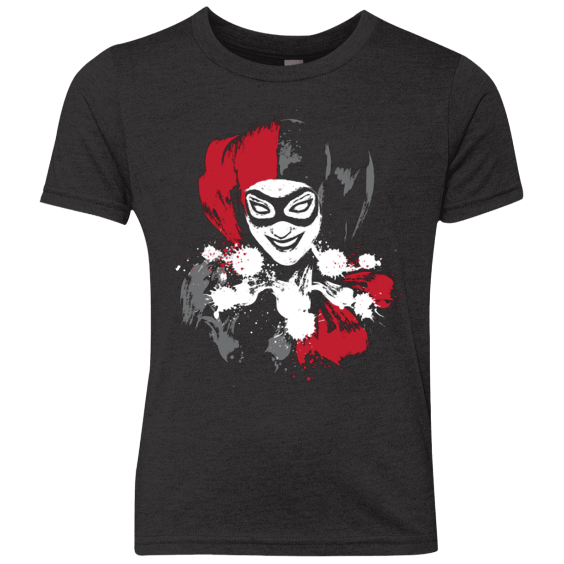 T-Shirts Vintage Black / YXS Sweet Crazy Girl Youth Triblend T-Shirt