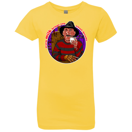 T-Shirts Vibrant Yellow / YXS Sweet Dreams Girls Premium T-Shirt