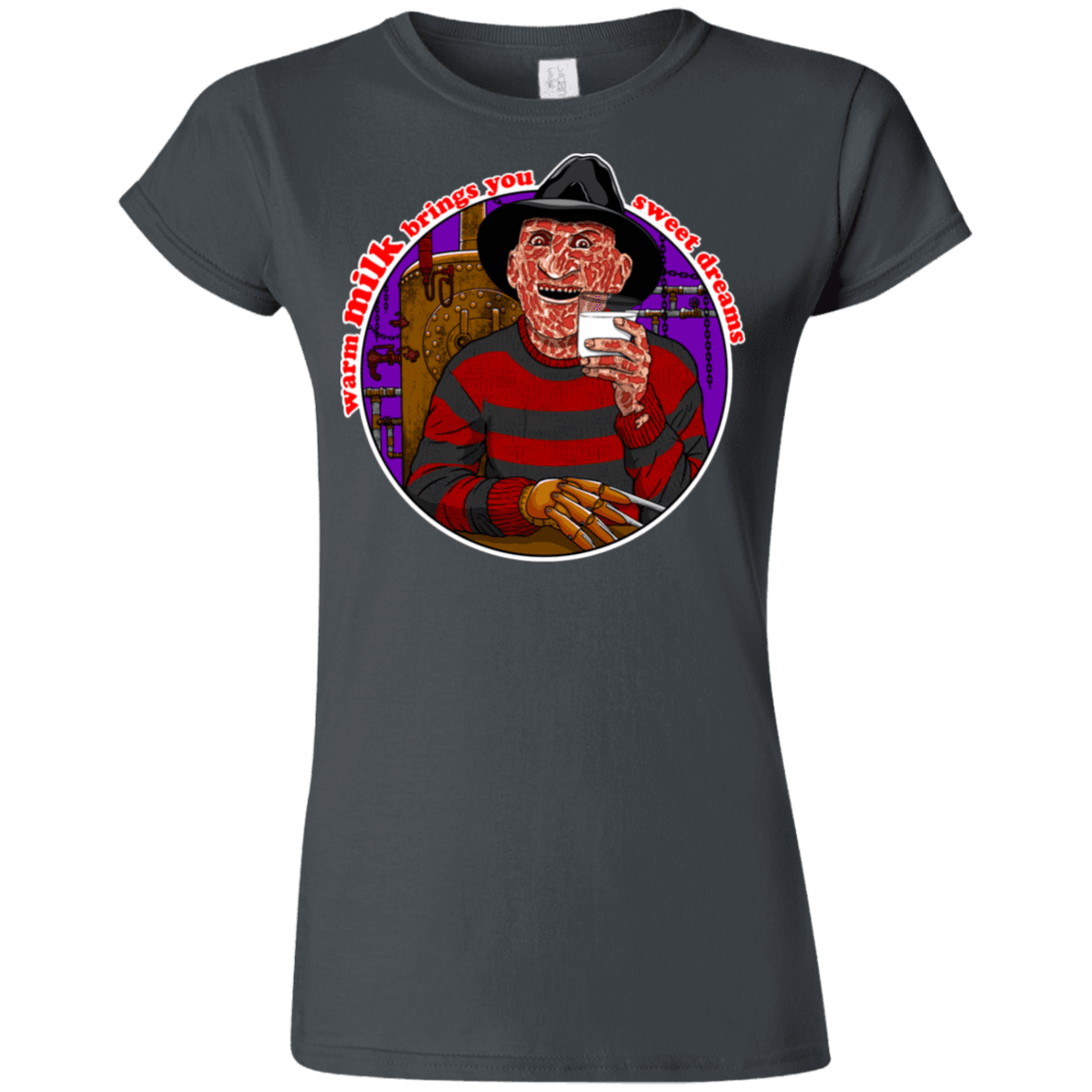 T-Shirts Charcoal / S Sweet Dreams Junior Slimmer-Fit T-Shirt