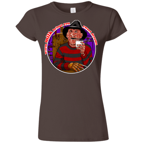 T-Shirts Dark Chocolate / S Sweet Dreams Junior Slimmer-Fit T-Shirt