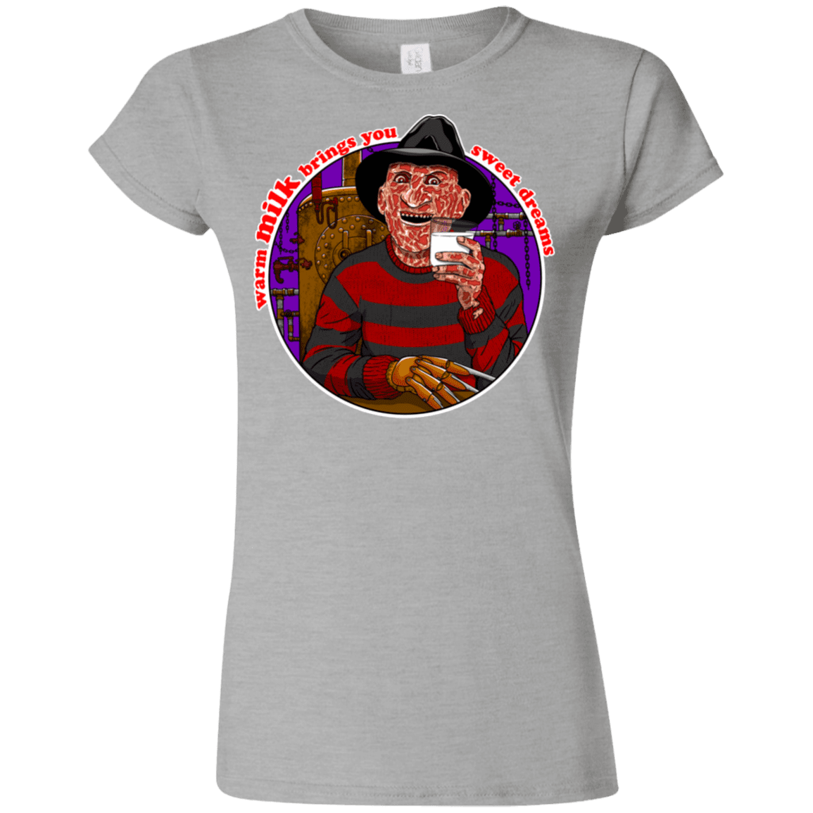 T-Shirts Sport Grey / S Sweet Dreams Junior Slimmer-Fit T-Shirt